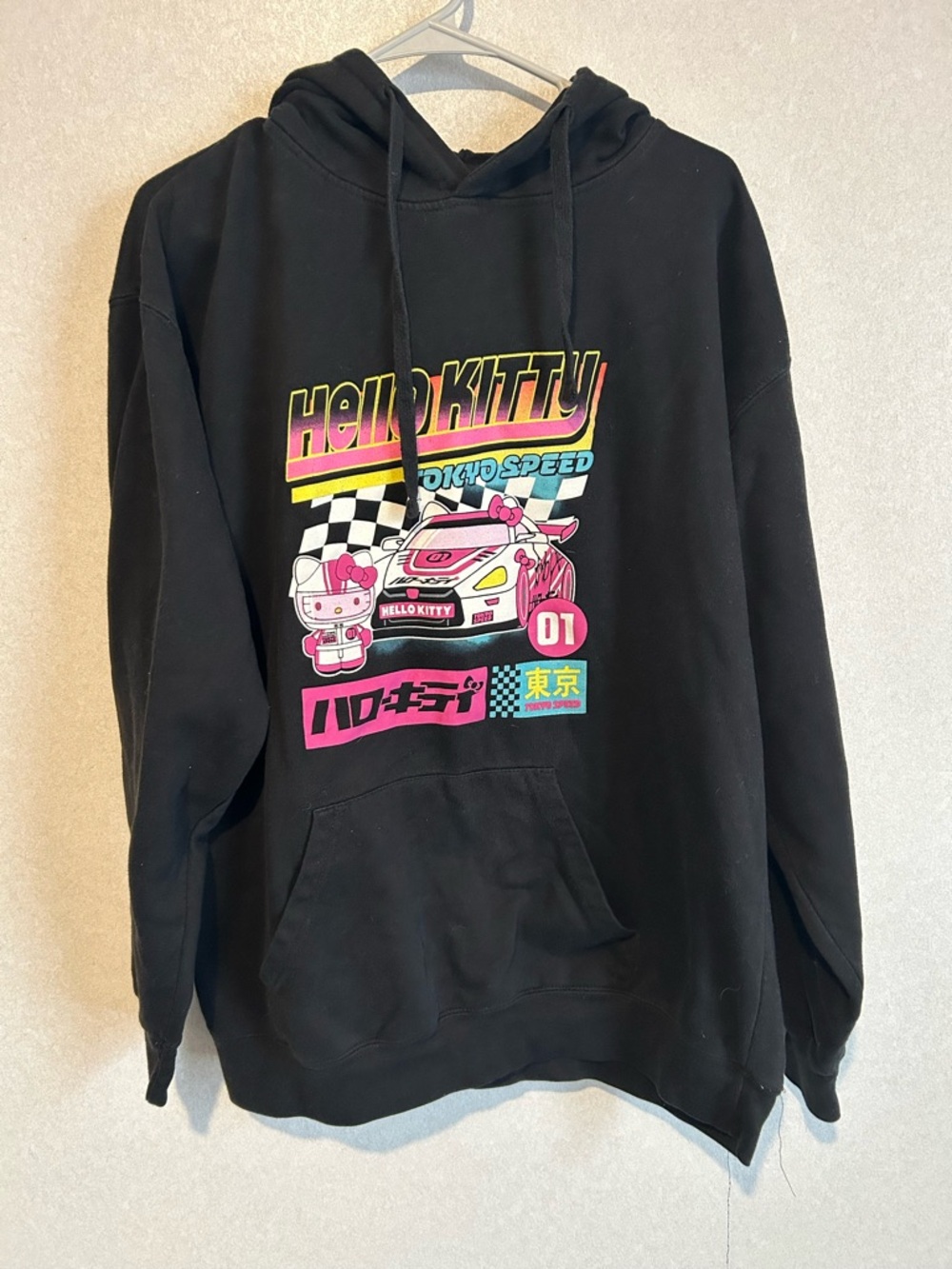 Women’s Hello Kitty And Friends Multicolor Hoodie Tokyo Speed Size XL